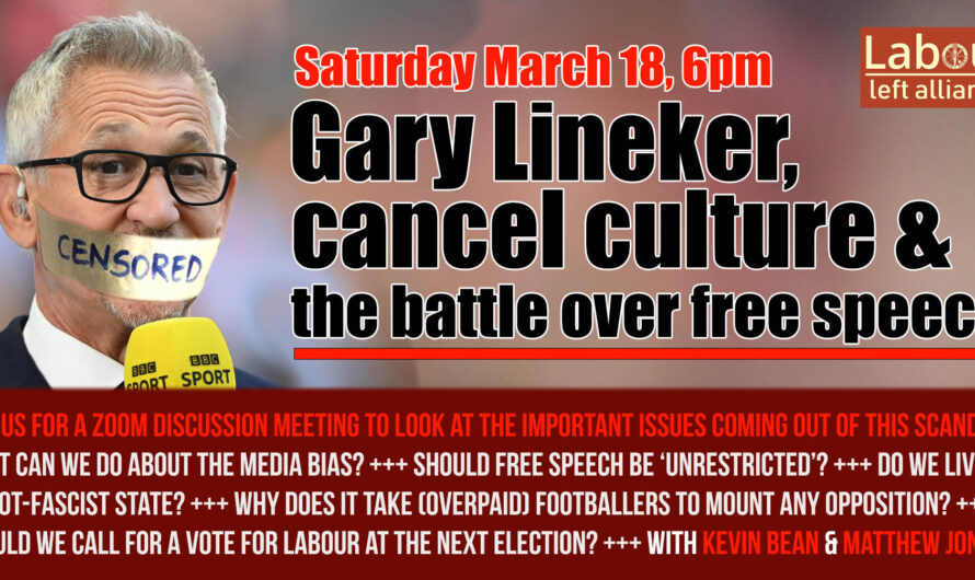 Gary Lineker, cancel culture and the battle for free speech
